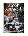 Amon Amarth Obituary Vintage Retro Advert Poster A4 Photo Print