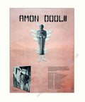 Amon Duulii Concert Vintage Retro Advert Poster A4 Photo Print
