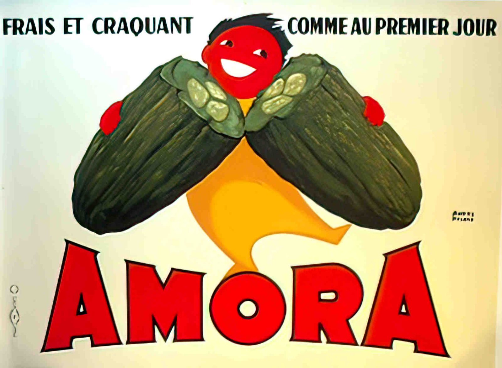Amora Advert A4 Photo Print