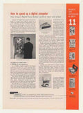 Ampex Tape System Vintage Retro Advert Ads A4 Photo Print