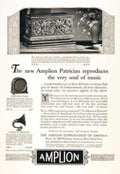Amplion Phonograph 1920s Vintage Retro Advert Ads A4 Photo Print