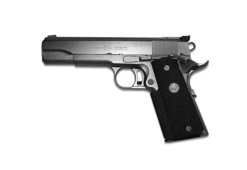 Amt Hardballer Semiautomatic Pistol Military A4 Photo Print