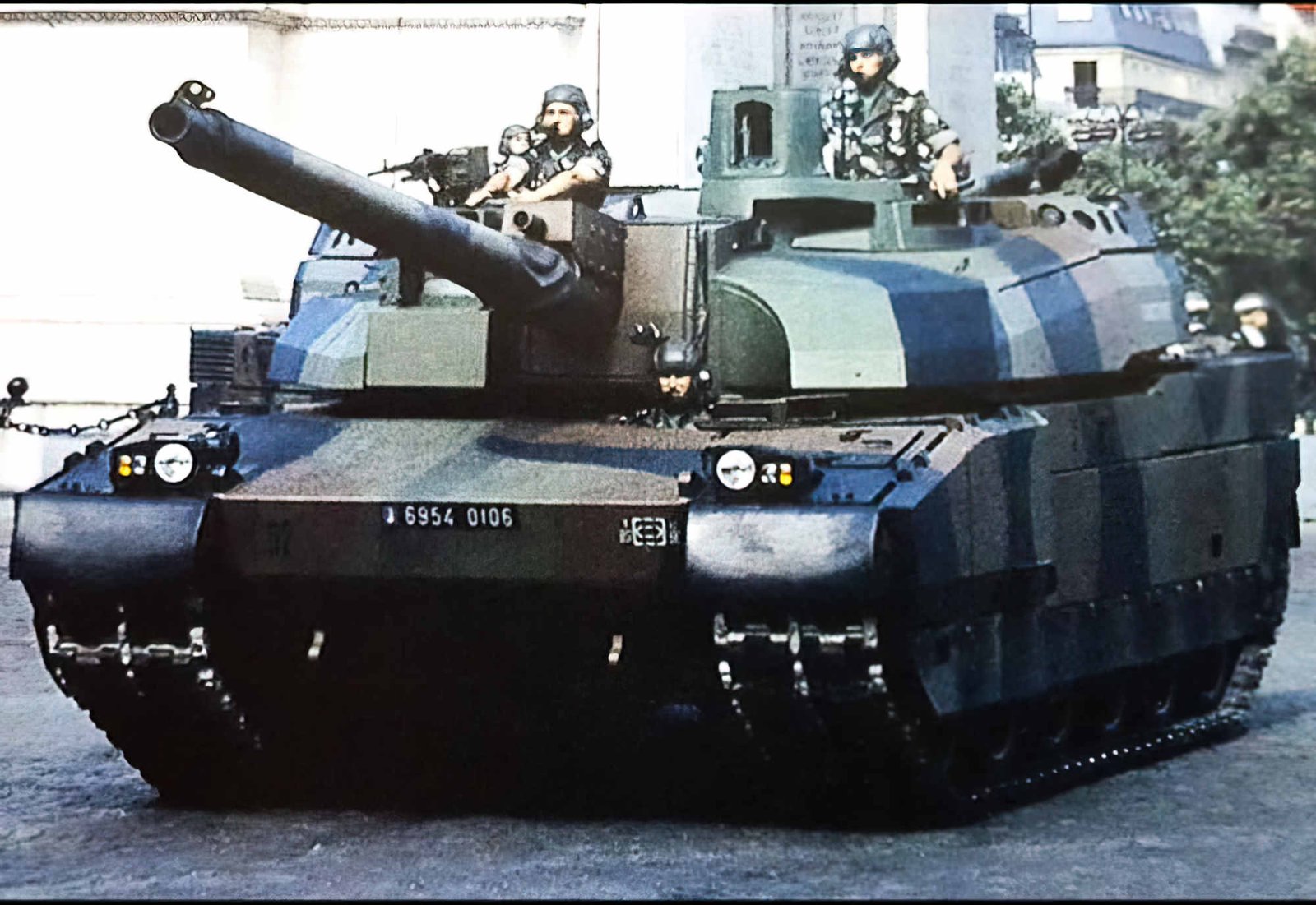 Amx56 Leclerc Main Battle Tank France 2 (2) Military A4 Photo Print
