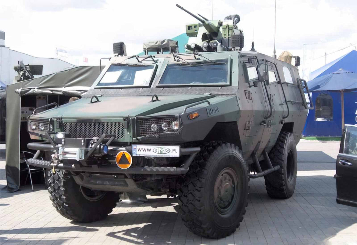 Amz Zubr Mrap (2) Military A4 Photo Print