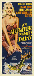 An Alligator Named Daisy 04 film star poster A4 Photo Print