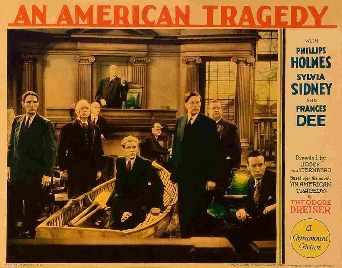 An American Tragedy 1931 03 film star poster A4 Photo Print