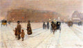 An Urban Fairy Tale Land Hassam Impressionism American A4 Photo Print