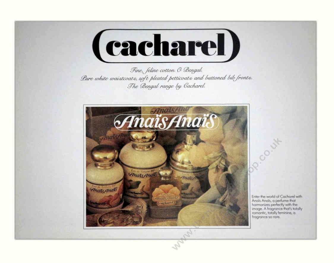 Anais Perfume Bottles 2 Vintage Retro Advert Poster A4 Photo Print