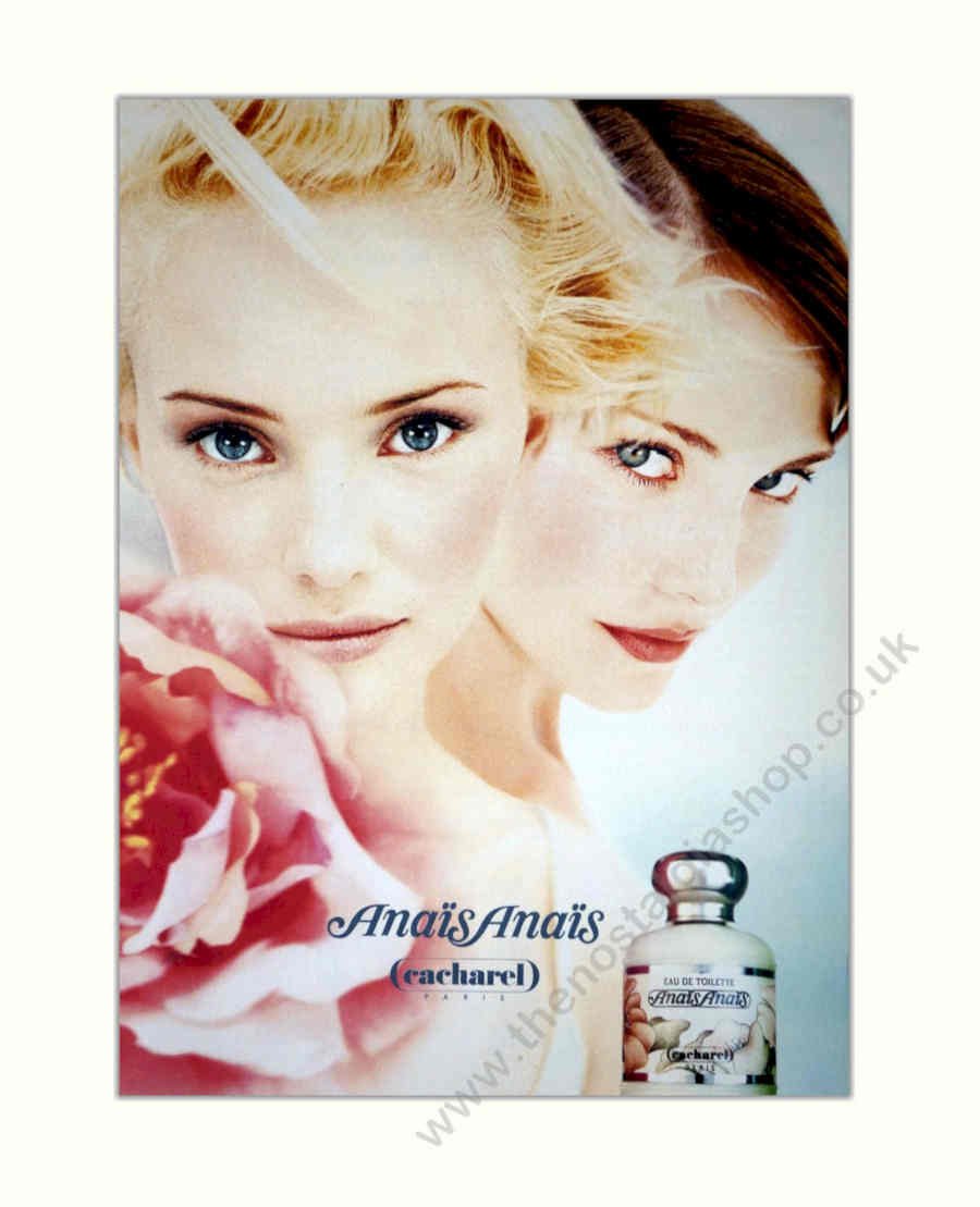 Anais Perfume Rose Vintage Retro Advert Poster A4 Photo Print