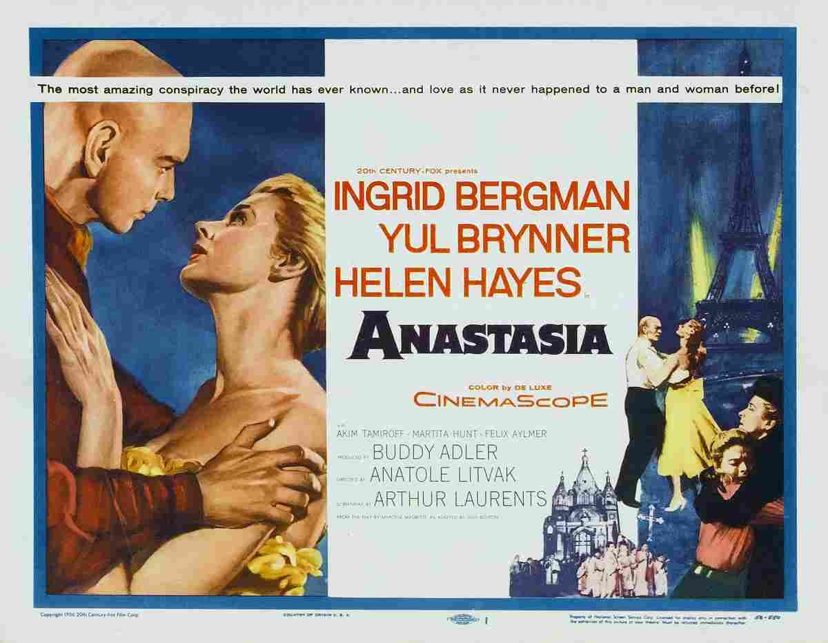 Anastasia 02 film star poster A4 Photo Print