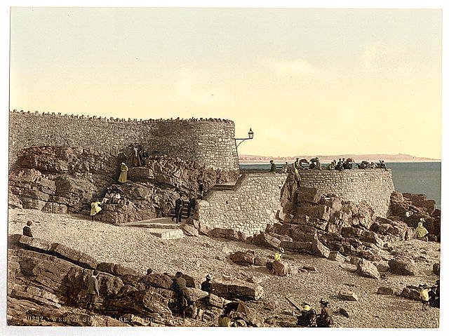 Anchor Head Weston super Mare Vintage A4 Photo Print