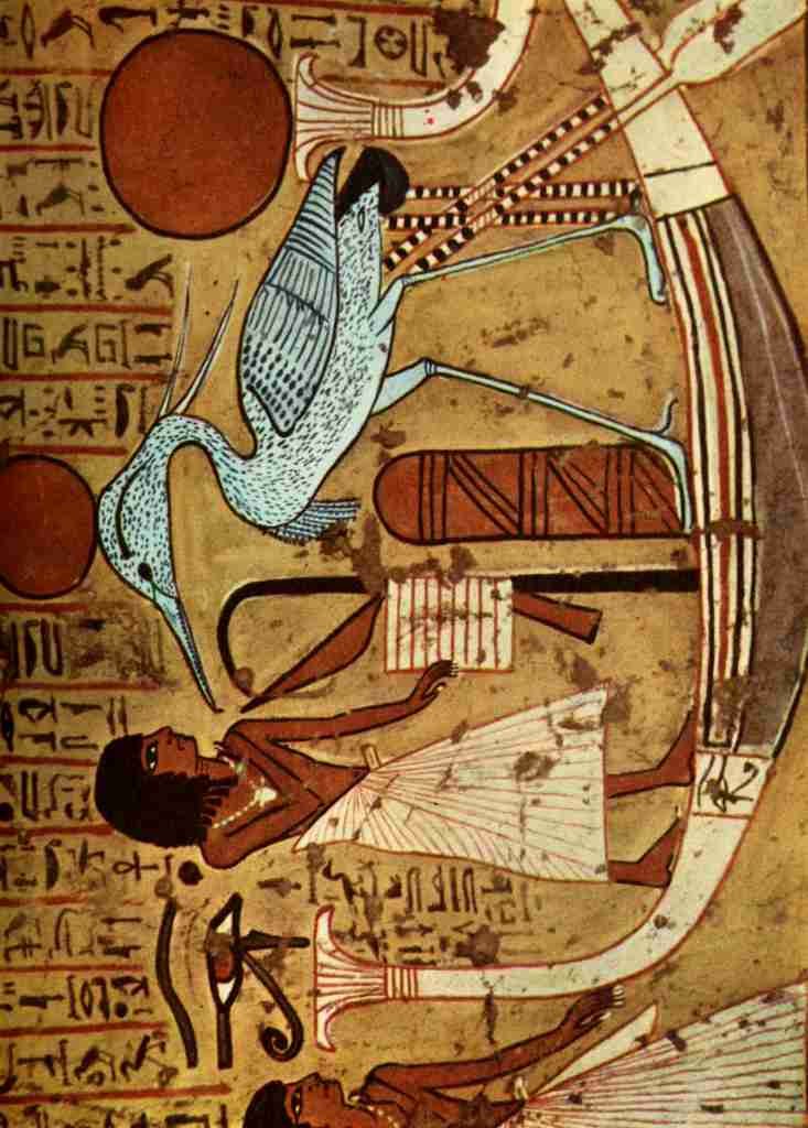 Ancient Egyptian Wall Paintings 1956 Tomb of Irenefer A4 Photo Print