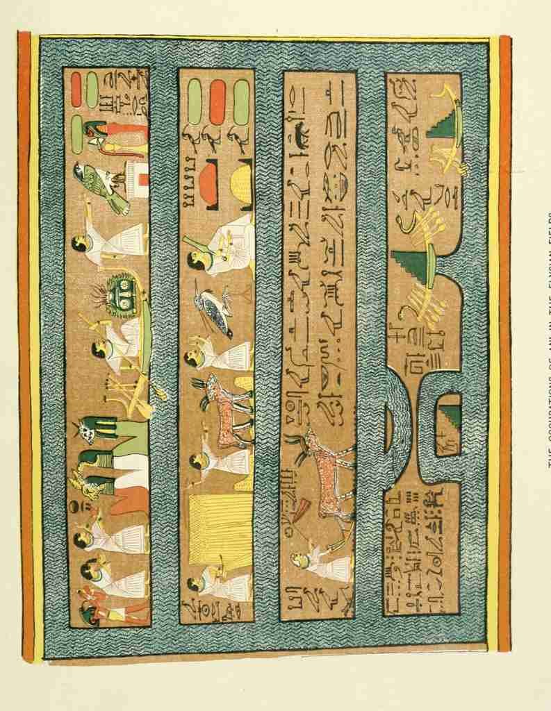 Ancient The History of Egypt 1901 Decoration A4 Photo Print