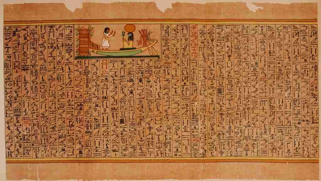 Ancient The Papyrus of Ani 1913 19 Vintage A4 Photo Print