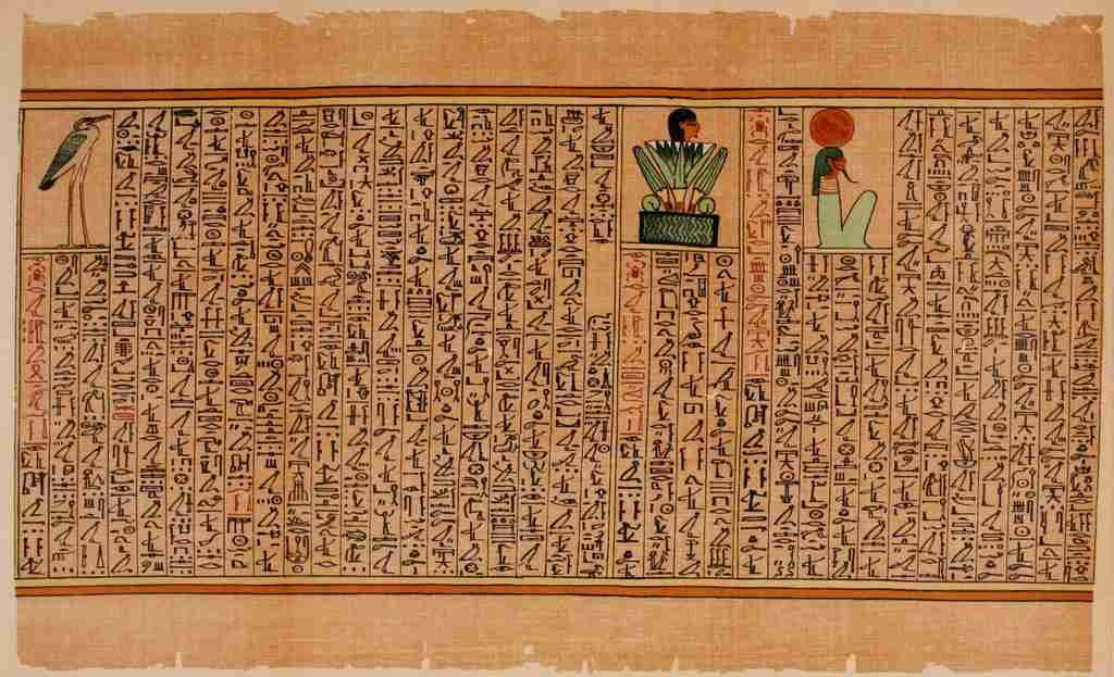 Ancient The Papyrus of Ani 1913 25 A4 Photo Print