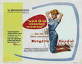 And God Created Woman 02 film star poster A4 Photo Print