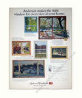 Andersen Windows Autumn Vintage Retro Advert Poster A4 Photo Print