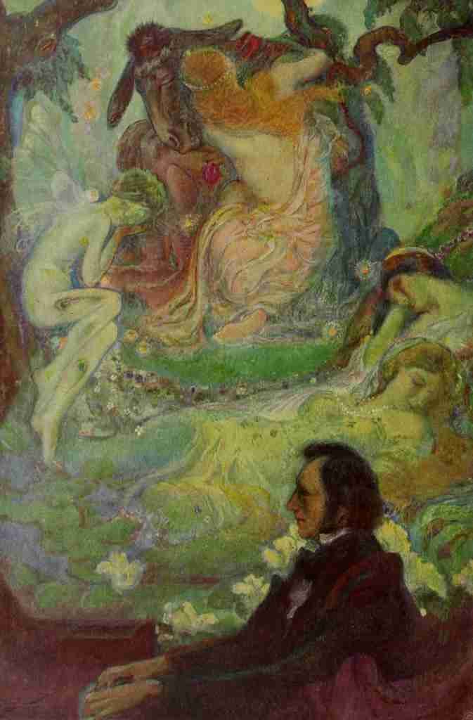 Anderson Carl Steinway 1919 Mendelssohn Midsummer Nights Dream A4 Photo Print