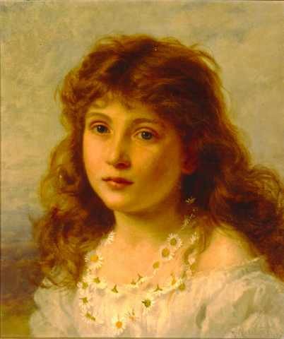 Anderson Sophie Young Girl A4 Photo Print