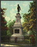 Andre Monument Tarrytown NY Vintage A4 Photo Print