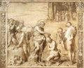 Andrea Del Sarto Baptism Of The People A4 Photo Print