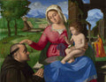 Andrea Previtali The Virgin and Child with a Supplicant A4 Photo Print