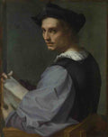 Andrea del Sarto Portrait of a Young Man A4 Photo Print