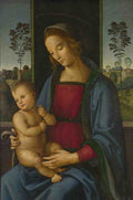 Andrea di Aloigi The Virgin and Child A4 Photo Print
