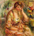 Andree In A Pink Dress 1917 A4 Photo Print
