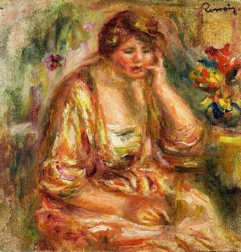 Andree In A Pink Dress 1917 A4 Photo Print