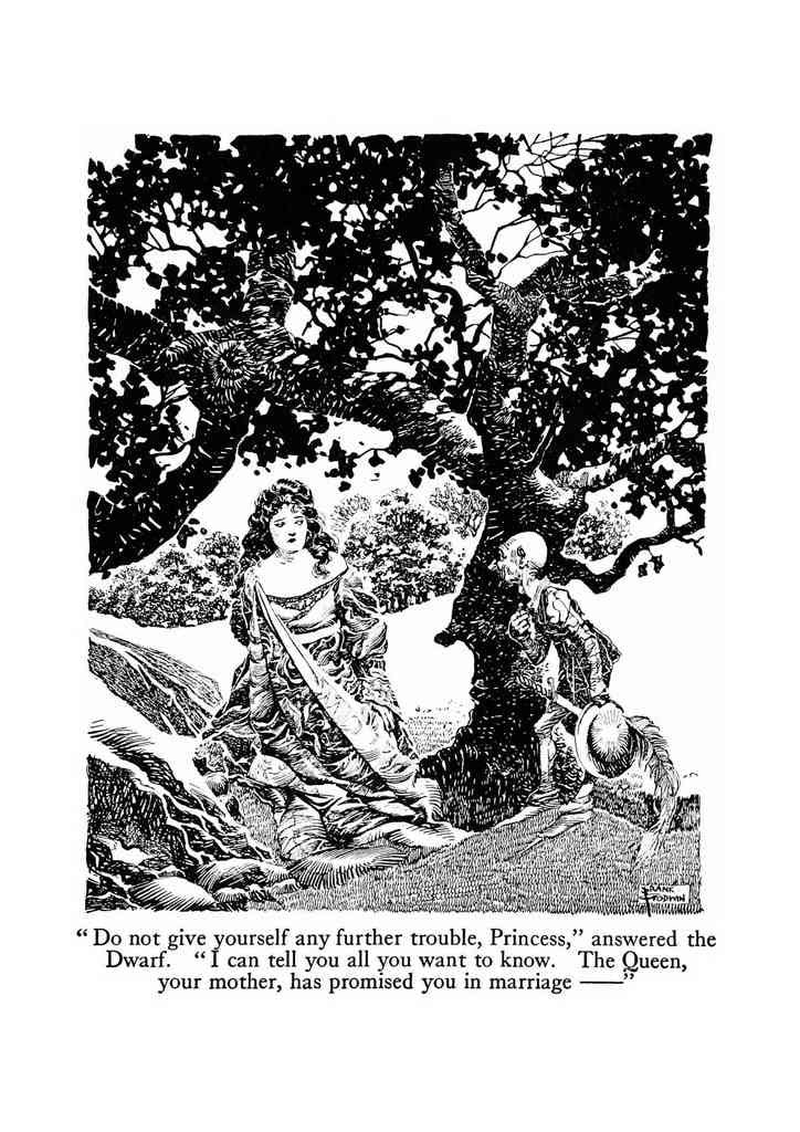 Andrew Lang Blue Fairy Book 037 Vintage Illustration A4 Photo Print