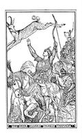 Andrew Lang Brown Fairy Book 013 Vintage Illustration A4 Photo Print
