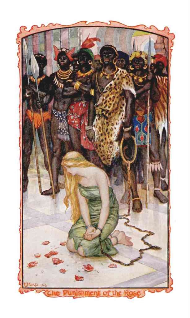 Andrew Lang Brown Fairy Book 050 Vintage Illustration A4 Photo Print