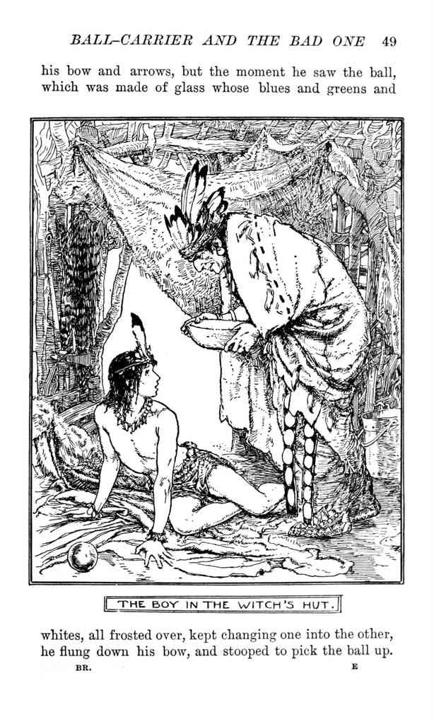Andrew Lang Brown Fairy Book 057 Vintage Illustration A4 Photo Print