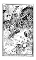 Andrew Lang Brown Fairy Book 063 Vintage Illustration A4 Photo Print