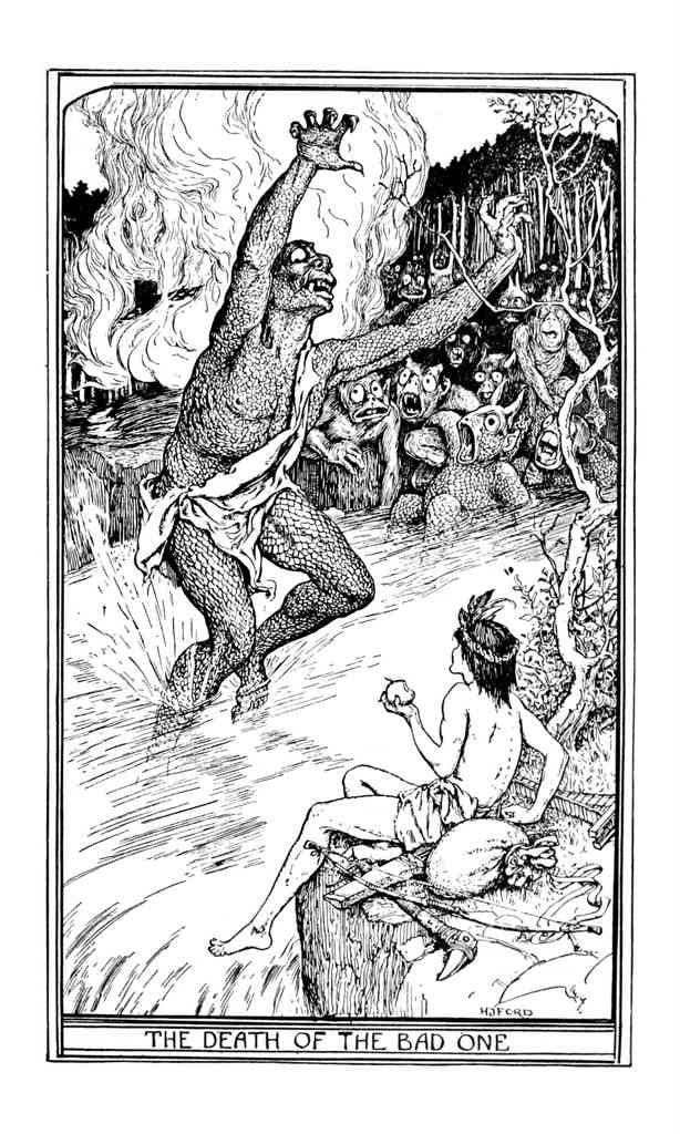 Andrew Lang Brown Fairy Book 063 Vintage Illustration A4 Photo Print