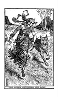 Andrew Lang Brown Fairy Book 068 Vintage Illustration A4 Photo Print