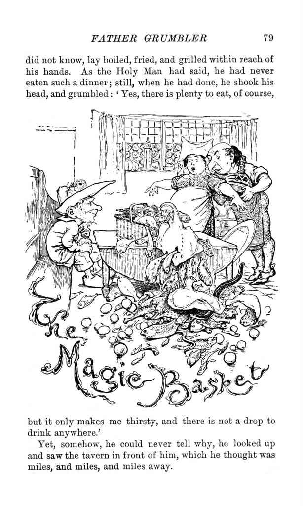 Andrew Lang Brown Fairy Book 083 Vintage Illustration A4 Photo Print