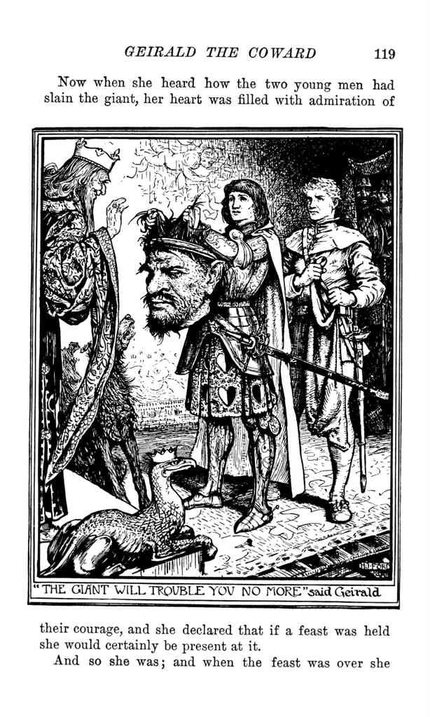 Andrew Lang Brown Fairy Book 120 Vintage Illustration A4 Photo Print