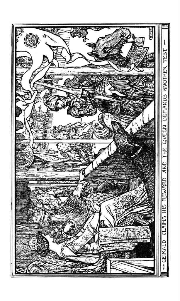 Andrew Lang Brown Fairy Book 122 Vintage Illustration A4 Photo Print