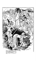 Andrew Lang Brown Fairy Book 132 Vintage Illustration A4 Photo Print