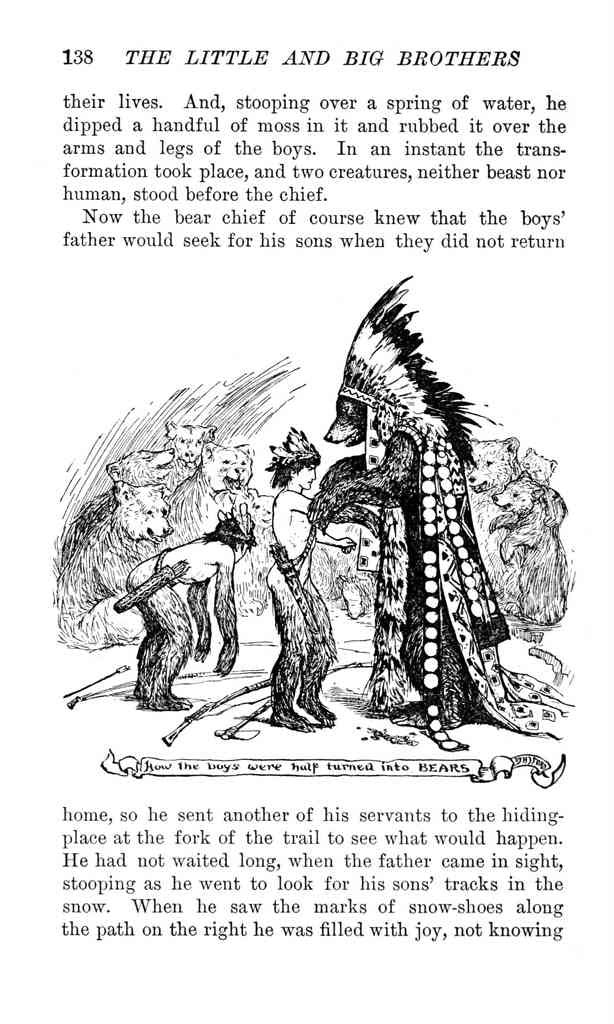 Andrew Lang Brown Fairy Book 138 Vintage Illustration A4 Photo Print