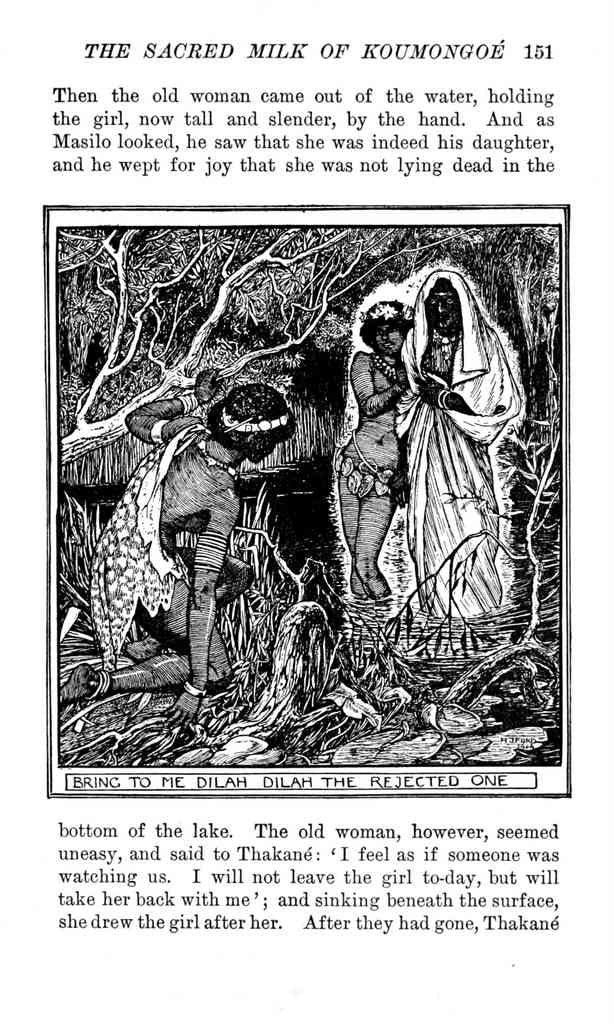 Andrew Lang Brown Fairy Book 151 Vintage Illustration A4 Photo Print