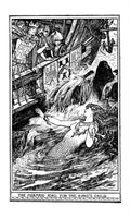 Andrew Lang Brown Fairy Book 167 Vintage Illustration A4 Photo Print