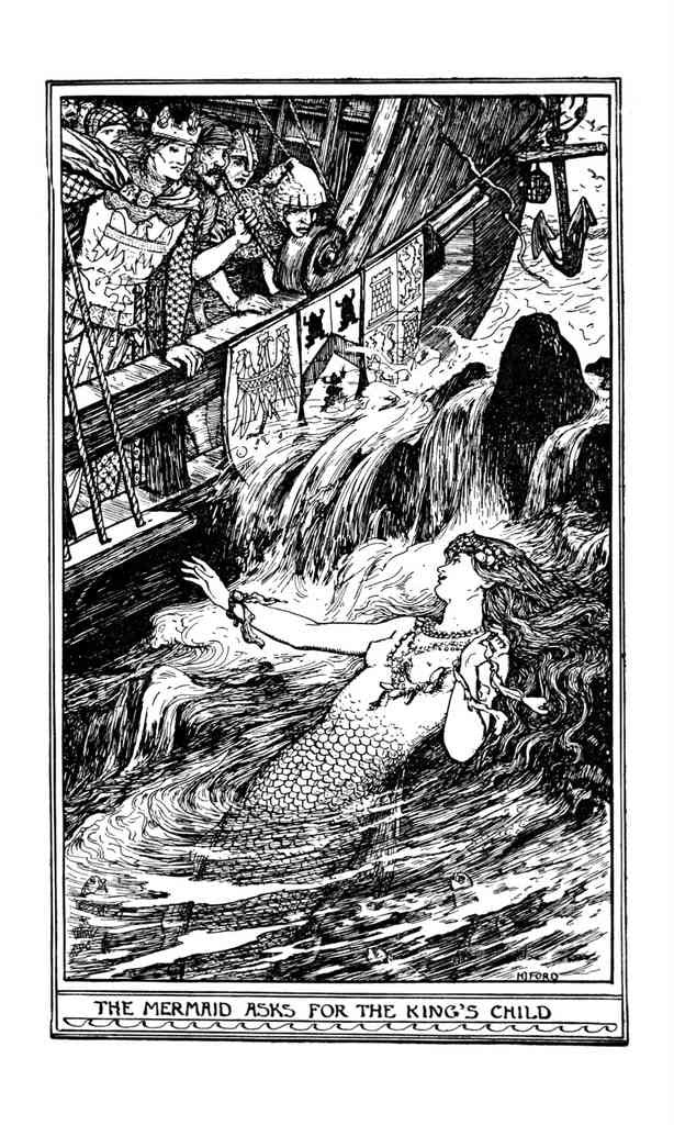 Andrew Lang Brown Fairy Book 167 Vintage Illustration A4 Photo Print
