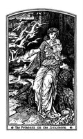 Andrew Lang Brown Fairy Book 172 Vintage Illustration A4 Photo Print
