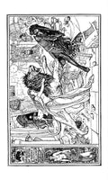 Andrew Lang Brown Fairy Book 180 Vintage Illustration A4 Photo Print