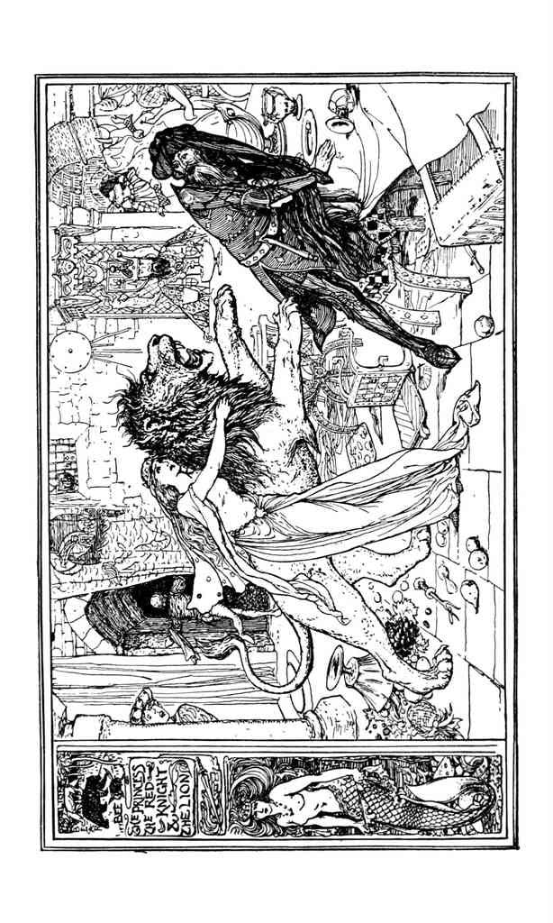 Andrew Lang Brown Fairy Book 180 Vintage Illustration A4 Photo Print