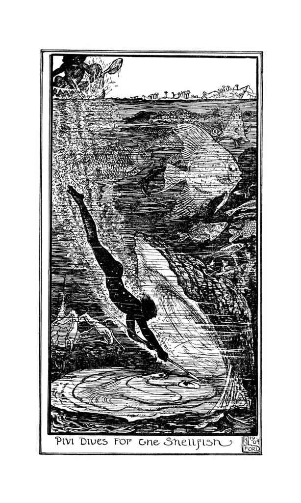 Andrew Lang Brown Fairy Book 185 Vintage Illustration A4 Photo Print