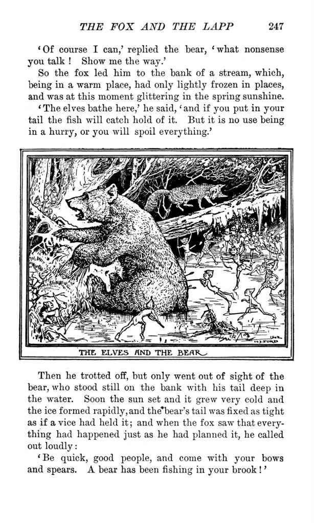 Andrew Lang Brown Fairy Book 243 Vintage Illustration A4 Photo Print